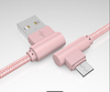 Nylon braided USB cale, USB cable for iphone/ micro/ Type-c