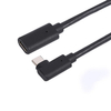 Inconntec Type-C Male R/A to Female Cable