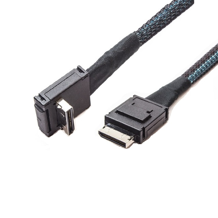 Inconntec SFF-8611 Oculink 42Pin RA to STR Cable