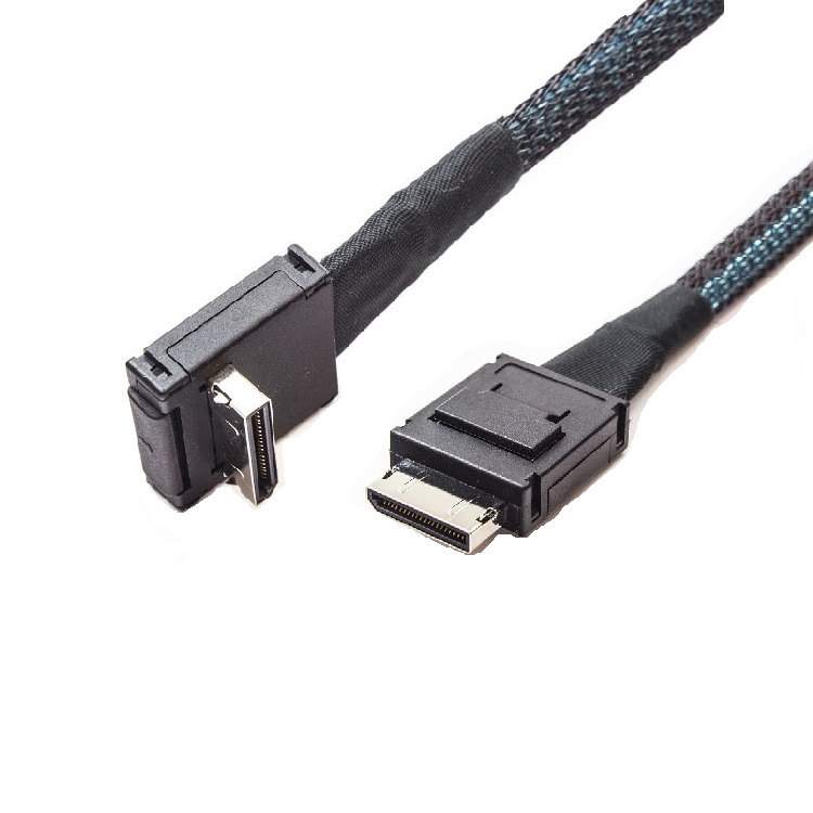Inconntec SFF-8611 Oculink 42Pin RA to STR Cable